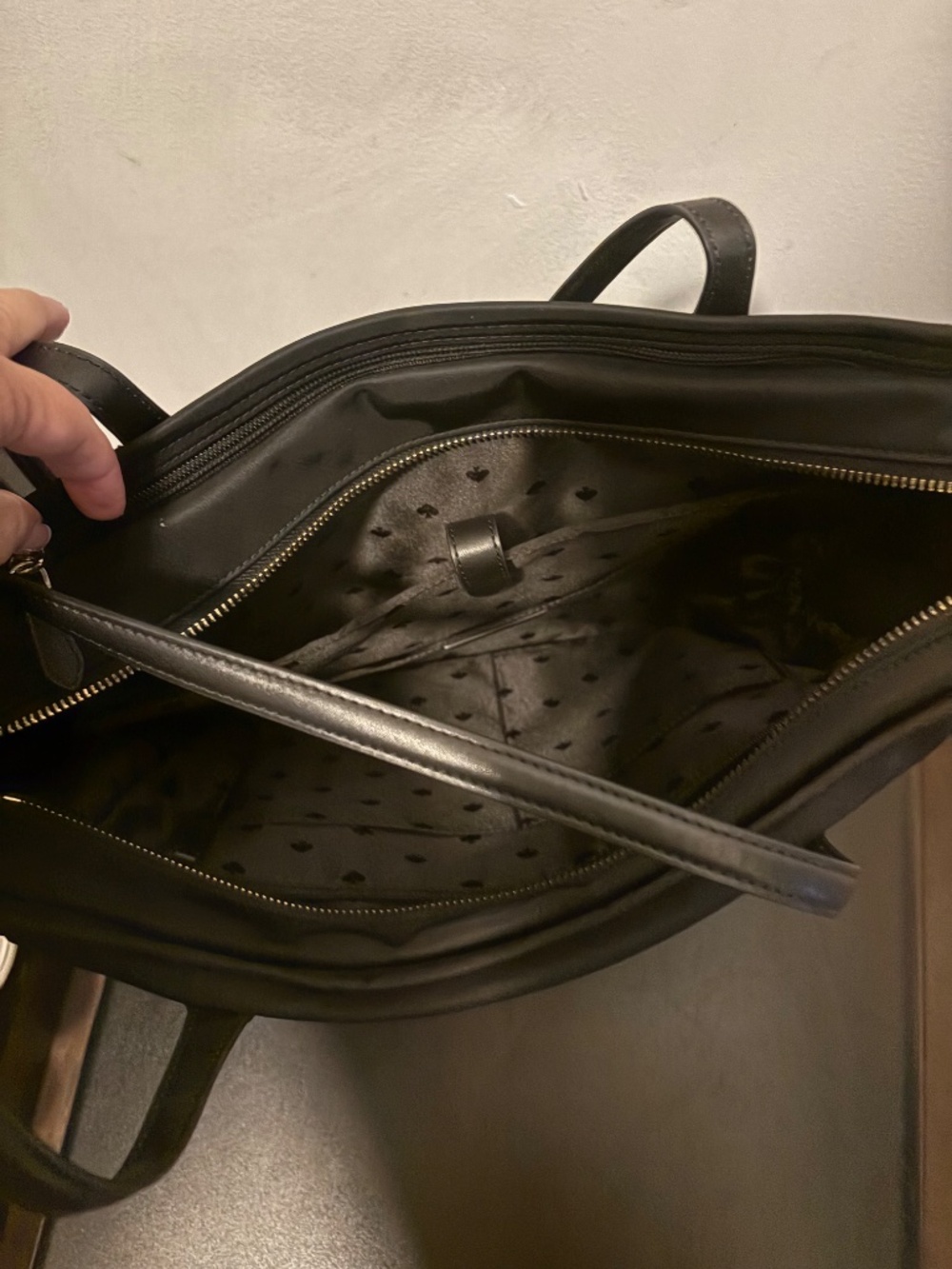 Kate Spade Black work tote - Picture 2 of 3